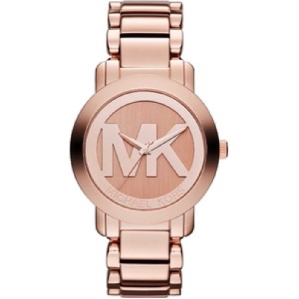 Michael Kors Rose gold initial watch